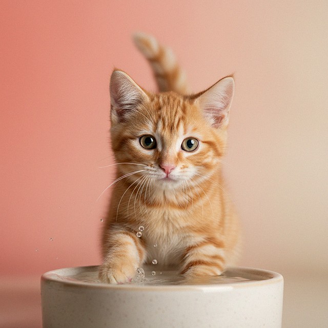 Pepper, a ginger kitten